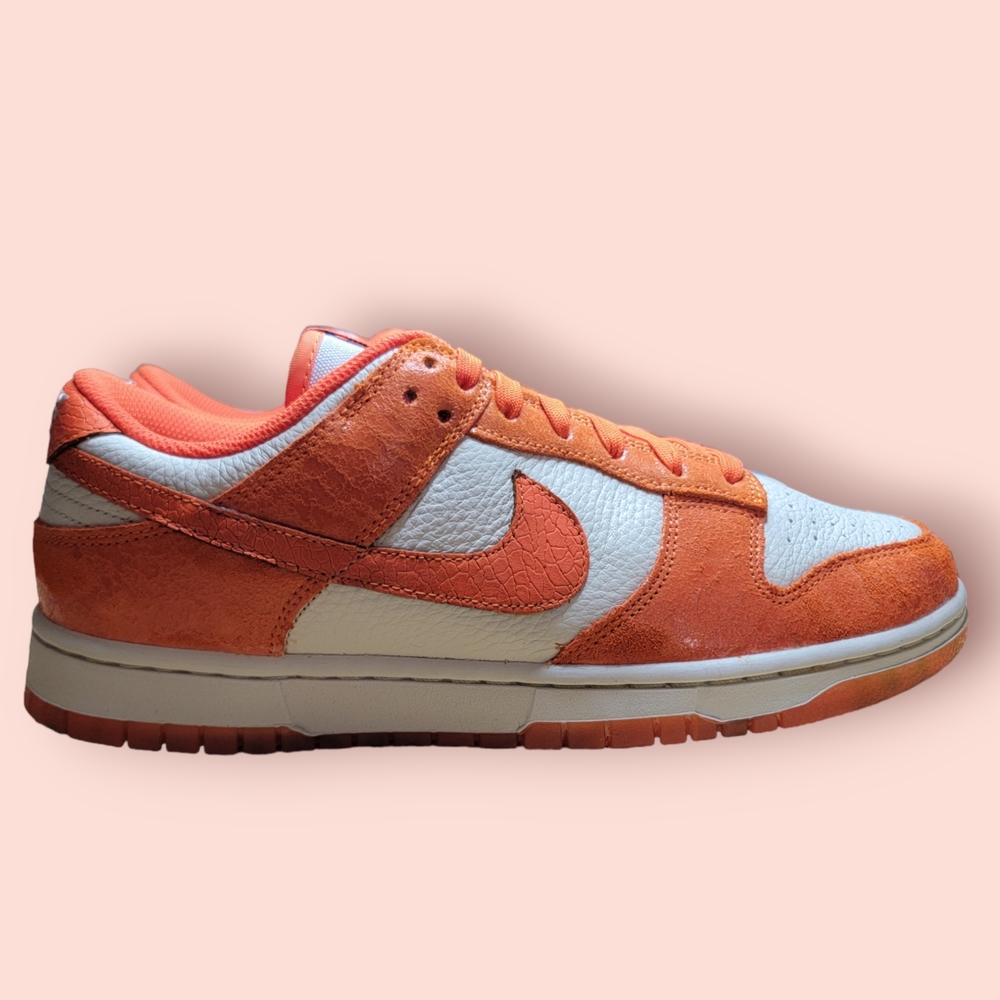Nike Dunk Low Cracked Orange